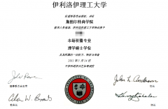 美国伊利诺伊斯理工大学学位证翻译案例模板