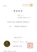 韩国东国大学学位证翻译案例模板