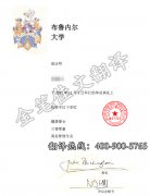 英国布鲁内尔大学学历学位认证翻译