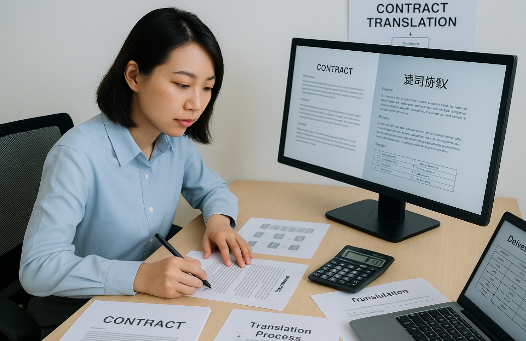 英文合同翻译成中文报价一般如何评估