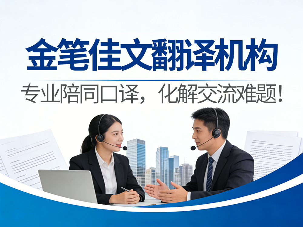 陪同口译翻译机构 陪同口译翻译机构