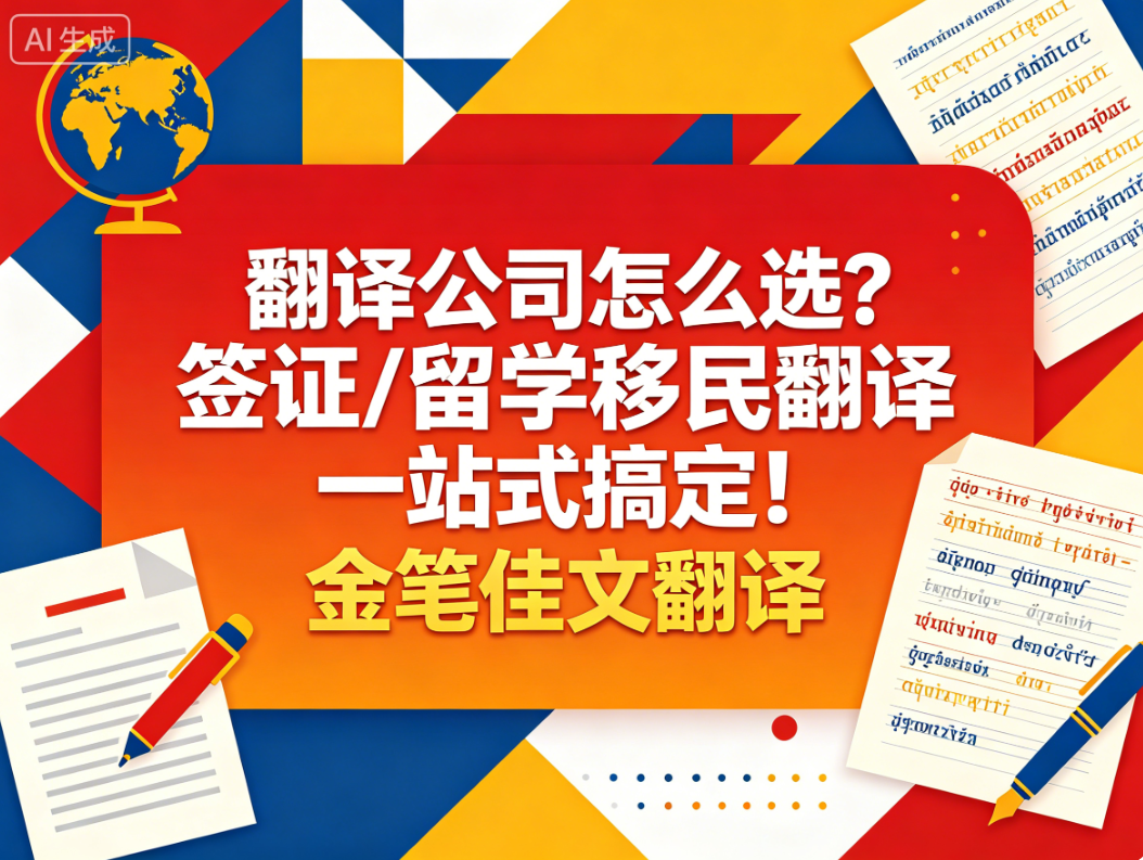 签证材料翻译