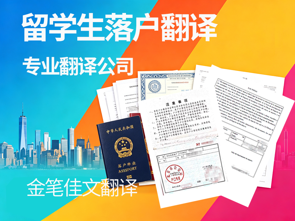 落户留学移民翻译 落户留学移民翻译