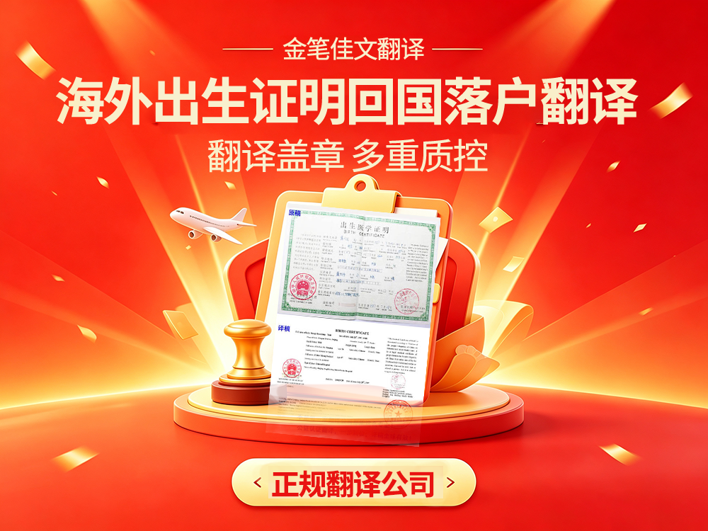 出生证明翻译